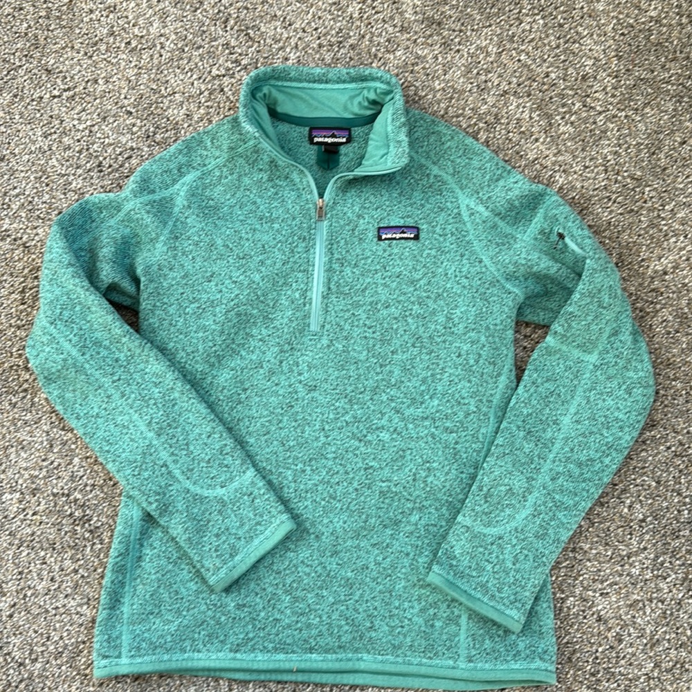 NWOT Patagonia better sweater 1/4 zip womens m